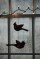 red cardinals in the&nbsp;window