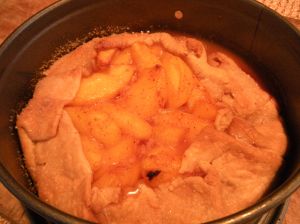 Peach Crostata