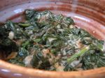 creamed spinach