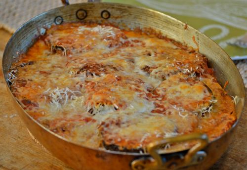 eggplant parmigiana ~ the best ever! 