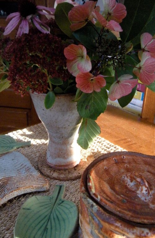 fall flowers from the garden . . . 