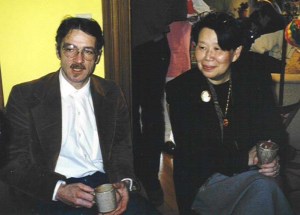 G and I when we first met, >twenty years ago. . . 