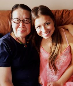 me and A. who is at JHU. . .