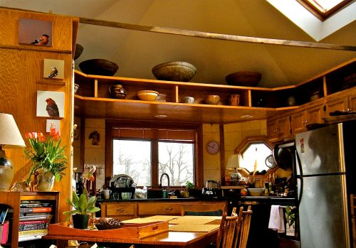 my de-cluttered kitchen "sparks joy"!