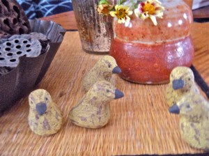 a family of "little peeps" . . . 