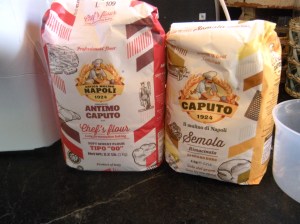 "OO" and "Semolina" flours
