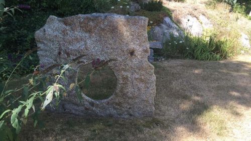 a well stone in Gloucester, MA. - in the book, a wellstone is a talisman about relationships, past and present 